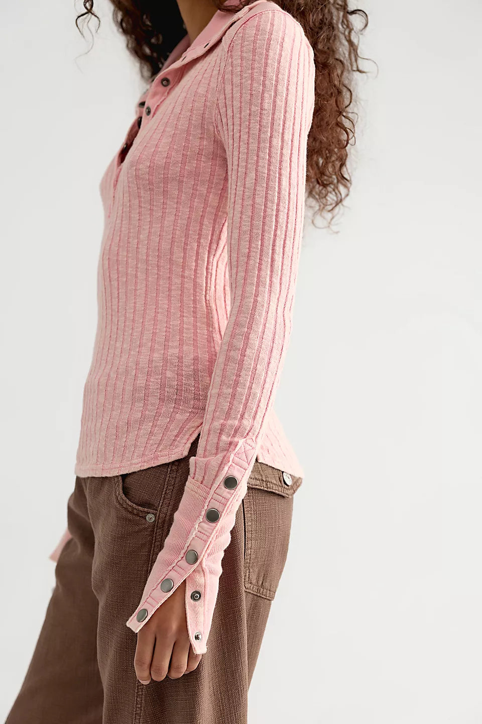 Free People Surplus Cuff Top
