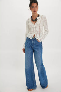 Free People Jae Knit Long Sleeve