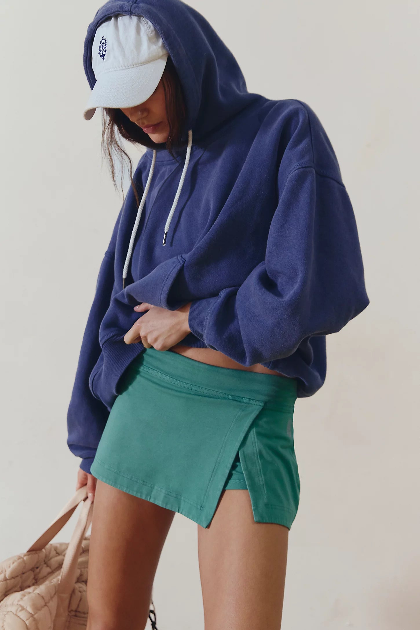 FP Movement Hot Shot Mini Skort in Green Glow