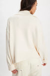 Free People Trading Up Polo in Ivory