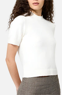 French Connection Vhari Knit Mock Neck Top