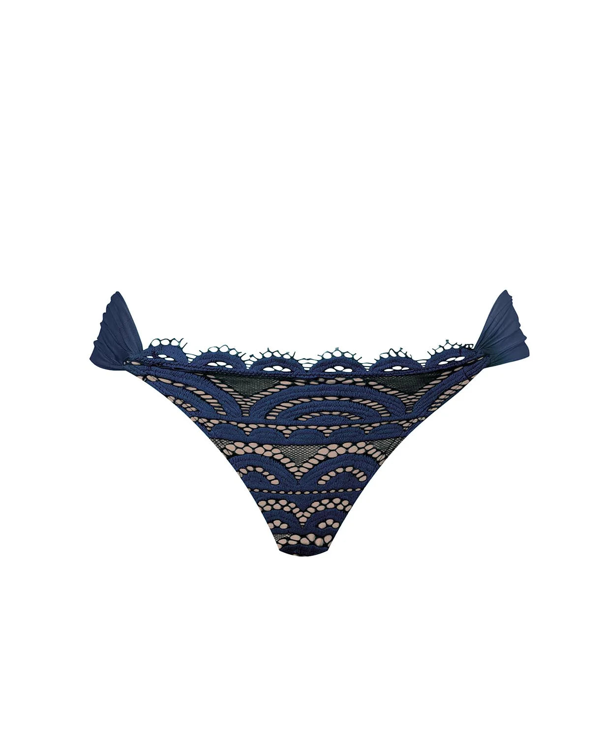 PQ Swim Pacific Lace Fanned Full Bottom
